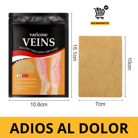 Varicura™ – Parches naturales para aliviar várices y mejorar la circulación.