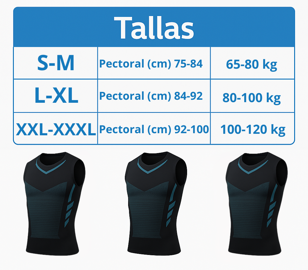 🔥 Black Week FiberPulse™ | Camiseta Reductora + Masajeador y Estimulador Muscular 3×1 ¡GRATIS!