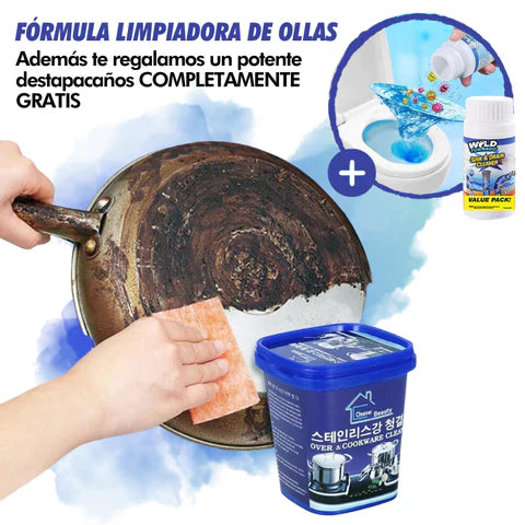 Brilla & Destapa™ – Tu cocina limpia y sin obstrucciones, en minutos.