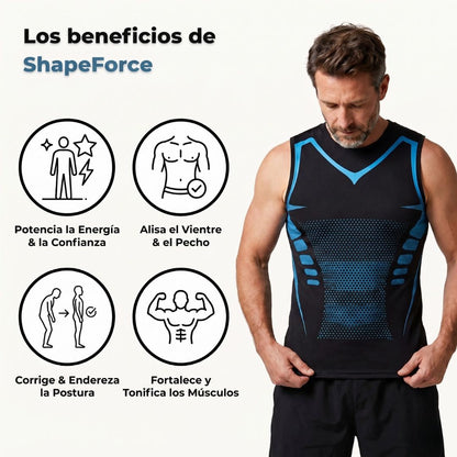 ShapeForce - Camiseta Moldeadora para Hombre