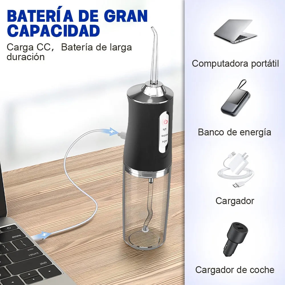 Irrigador Bucal Portátil - Limpieza y Salud 💧