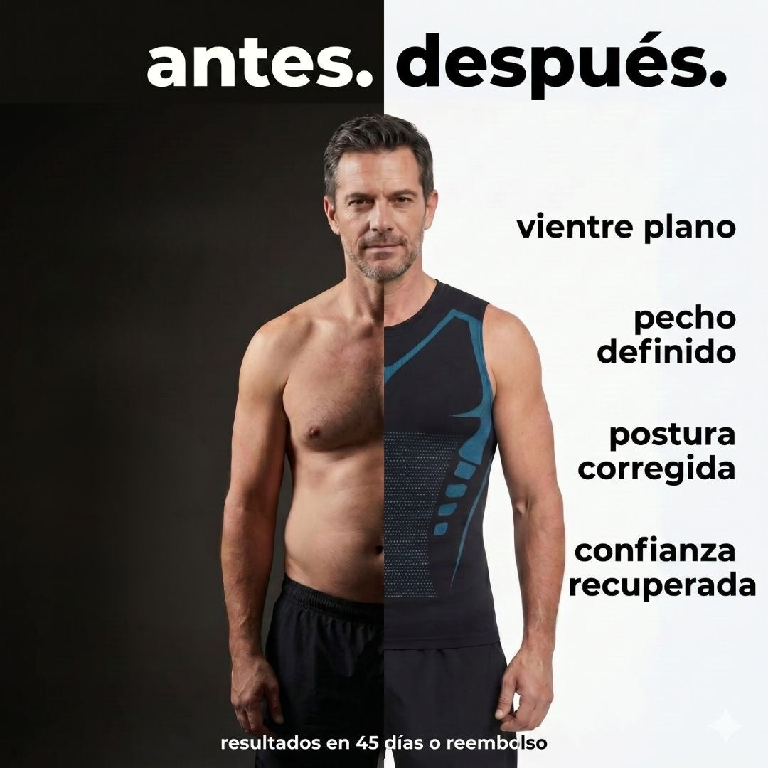 ShapeForce - Camiseta Moldeadora para Hombre