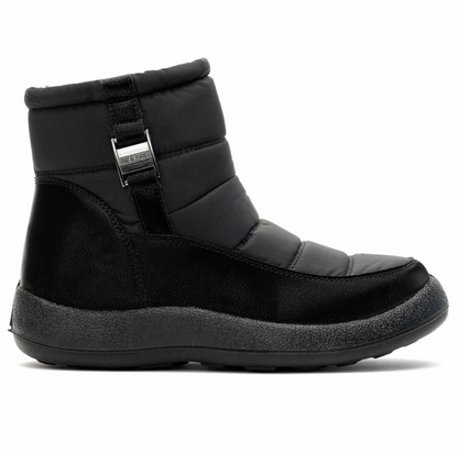 NELA™ - Botas Impermeables Negras de Mujer - ¡SEGURIDAD Y ESTILO INVERNAL!