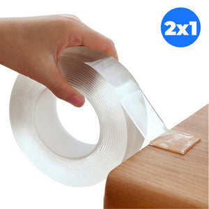 PROMO 2x1 Cinta Doble Faz Lavable Y Reutilizable
